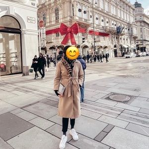 ONLY Emma long Wool Trenchcoat M